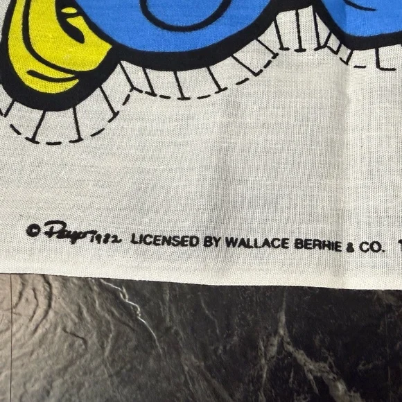 PEYO 1982 Smurf Homemade Pillows and Cut and Sew Fabric Panels - Picture 8 of 10